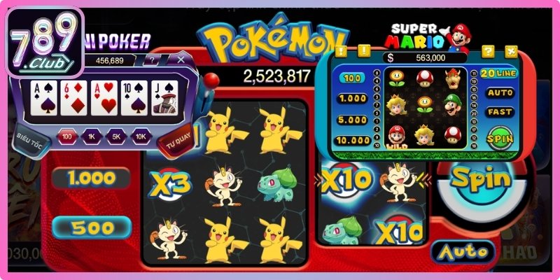 Những mini game 789club đang được yêu thích 